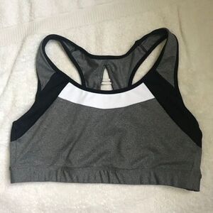 Champion grey/ white Sports Bra size XL..0140